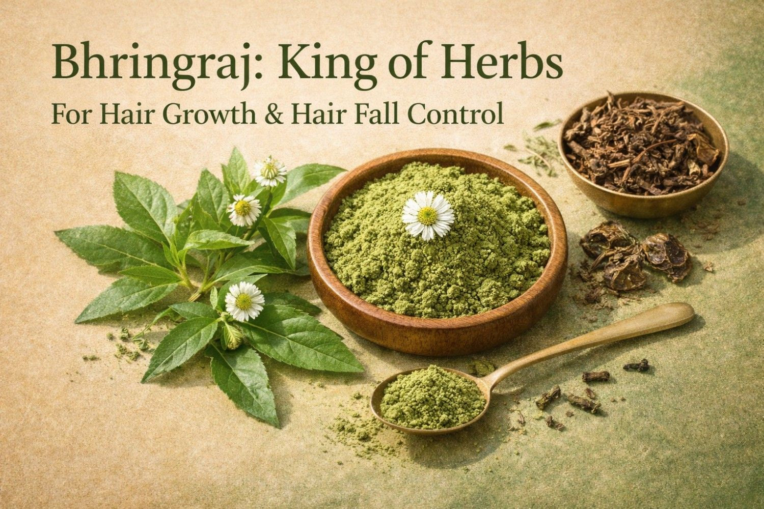 Why Bhringraj Powder is Called the ‘King of Herbs’ for Hair Growth &am ...