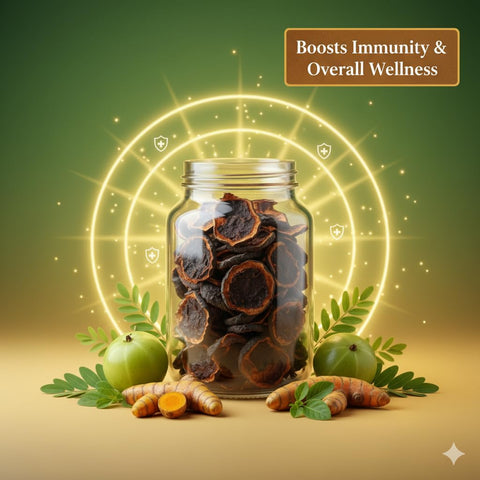 Hennahub Whole Dried Raw Amla (Sabut) 100gm Pack | 100% Natural Sun-Dried Indian Gooseberry