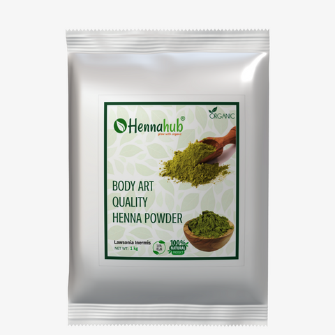 Natural Body art Quality Henna Leaves Powder/Mehandi for hand (Triple Filter) 1KG